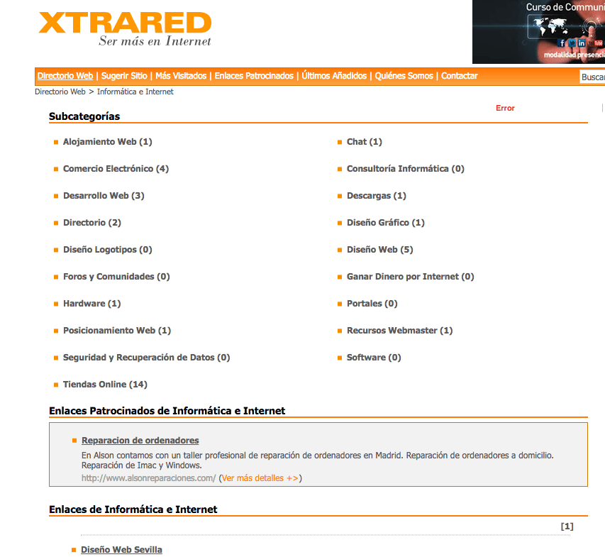 directorio xtrared